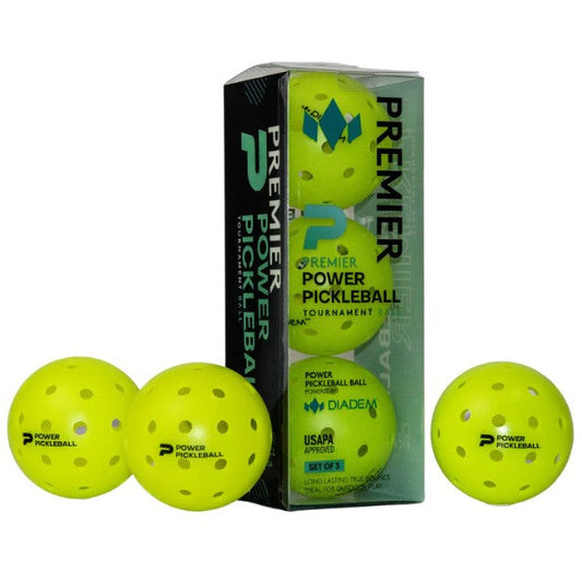Diadem Premier Power Pickleball Ball - 6 Pack